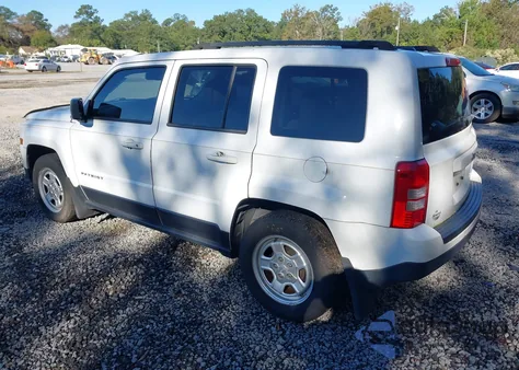 2014 Jeep Patriot Sport из США, поврежденный, VIN 1C4NJPBA1ED626917